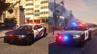 GTA IV LCPDFR vs GTA V LSPDFR