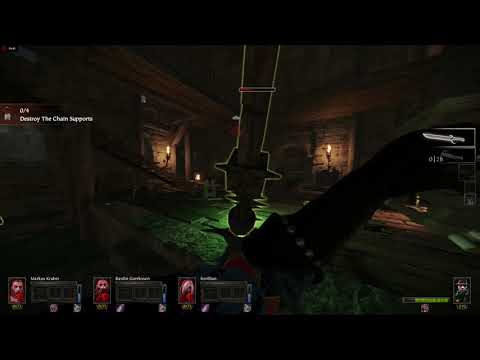 Vermintide True Solo Cataclysm - Man the Ramparts as Witch Hunter