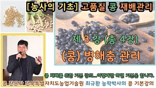 [농사의 기초] 고품질 콩 재배기술  3강 / 병해충 관리 / 농업인 실용교육