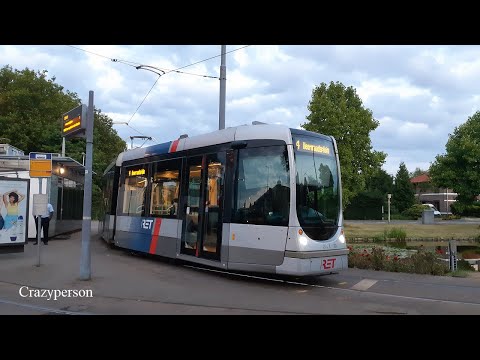 Cabinerit RET Tram Molenlaan - Rotterdam CS | Avond 2022
