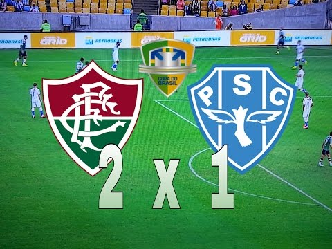 FLUMINENSE 2 X 1 PAYSANDU COPA DO BRASIL 2015