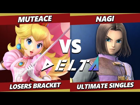 Delta 4 - MuteAce (Peach, Bayonetta, Palutena) Vs. Nagi (Hero) Smash Ultimate - SSBU