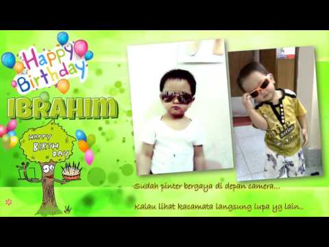 Happy birthday Ibrahim Suseno Notonegoro