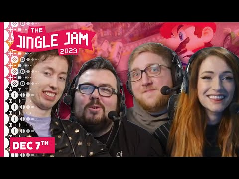 MARIO KART MAYHEM w/ Lydia, Ravs, Martyn & MORE | Jingle Jam 2023 | Day 7 | (07/12/2023)