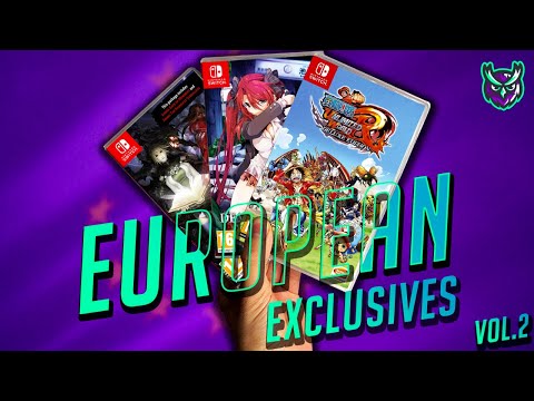 20 Switch Games Physically Exclusives to Europe! Vol. 2