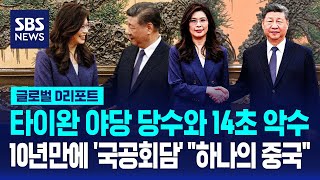 10년 만의 국공 회담..하나의 중국 한목소리 / SBS / #글로벌D리포트