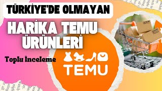 TEMU'dan Aldığım Harika Ürünler Toplu Tanıtım (5-10 KAT UCUZ)