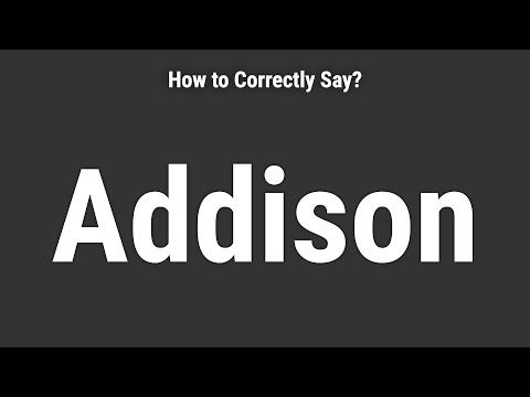 How to Pronounce Name Addison (Correctly!)