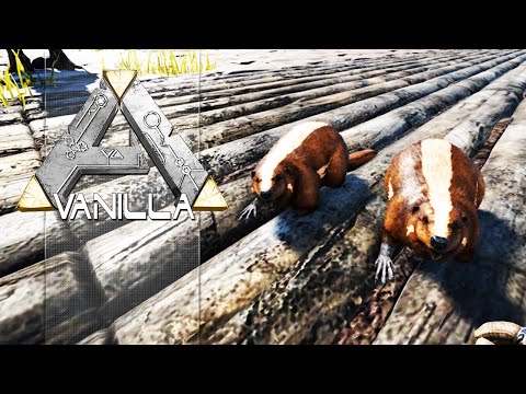 ARK VANILLA T2EP37   Gemeos! Filhotes de Castor!
