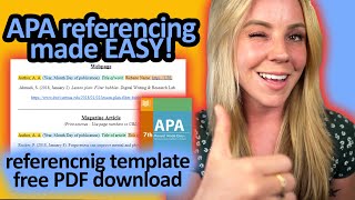 APA Referencing Made Easy: Everything you Need to Know APA 7th edition