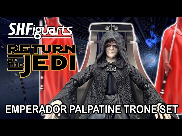 Vídeo relacionado con Star Wars Figura de acción Emperador Palpatine en Trono 10cm