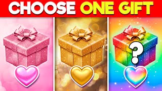 Choose Your Gift: 🩷 Pink, 💰 Gold or 🎁 Mystery Gift