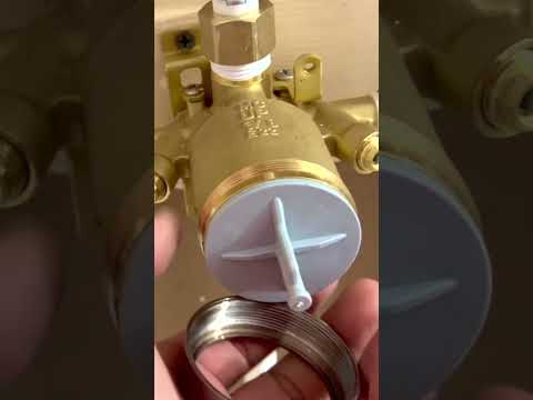 Delta Shower Valve Set Up - Where does the shower cartridge go?