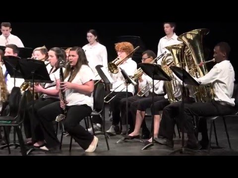 WMS 8th Grade Band - Black Forest Overture - 4/4/2016