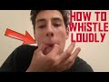 HOW TO WHISTLE WITH YOUR FINGERS EASY WAY