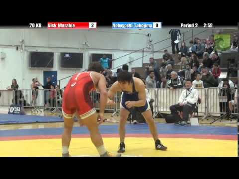 70 KG QF - Nick Marable (Sunkist Kids) vs. Nobuyoshi Takojima (Japan)