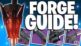 Destiny 2 - A Noobs Guide To Completing The FORGE! - Super EASY! - Black Armory - VOLUNDR