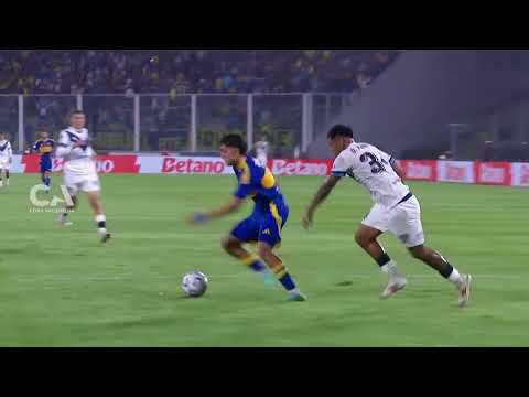 Gol de Exequiel Zeballos. Boca 2 - Vélez 2. Semifinales. Duodécima edición.