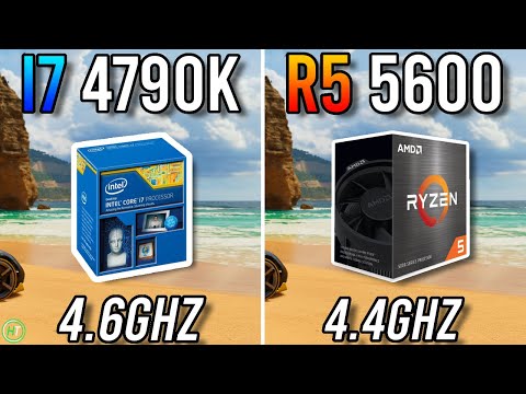 Intel i7 4790k OC vs Ryzen 5 5600 - Should You Upgrade?