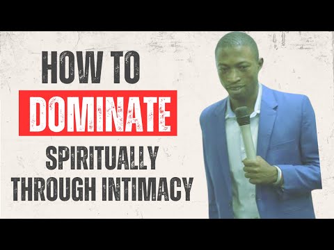 Supernatural Dominion Over demonic influence in Career, Business & Life Through Intimacy