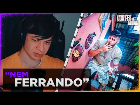 ARUAN REAGE A ESSA É A PIOR CASA QUE EU ENTREI ATÉ HOJE (RENATO GARCIA) - Cortes do Aruan