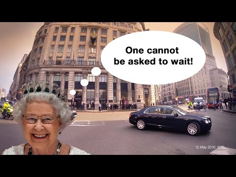 The Queen Jumps A Red Light