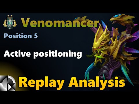 Replay Analysis: Venomancer 5 Support - Archon 2 | Dota 2 7.28b