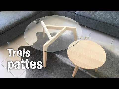 Fabrication de Tables Basses Gigognes Rondes