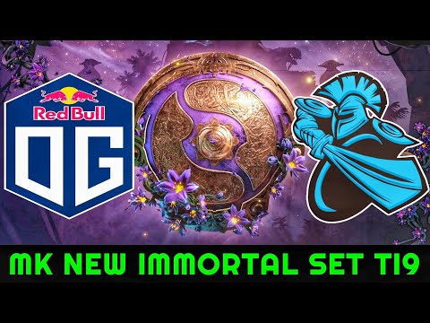 OG VS Newbee - Topson [Monkey King] New Immortal Set TI9 VS CCnC Mid Lane TI9 Dota 2