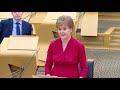 Thumbnail for article : Nicola Sturgeon Statement Today 23 February 2021