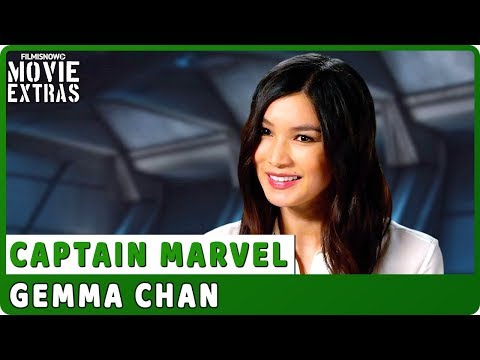 CAPTAIN MARVEL | On-set Interview with Gemma Chan "Minn-Erva"