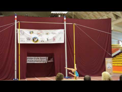 Natalia Karaim. Latvian Pole Sport Championship 2016. Amateur category!