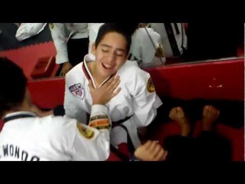 Cristian Medina trying too fight out of his splits lol....