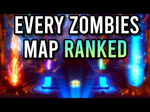 Ranking Every COD ZOMBIES Map from Worst to Best (WaW - Vanguard)