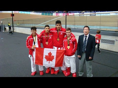 JKS World Championship 2016 Team Kumite Male 14-16 yrs Dhia Eddine Assli CKSR AKS