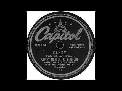 Capitol 183 – Candy - Johnny Mercer, Jo Stafford And The Pied Pipers