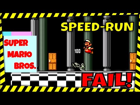 The Worst Super Mario Bros. Speedrun - HACK FAIL! #1