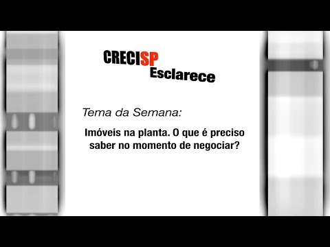 CRECI Esclarece 212 - Imóveis na planta