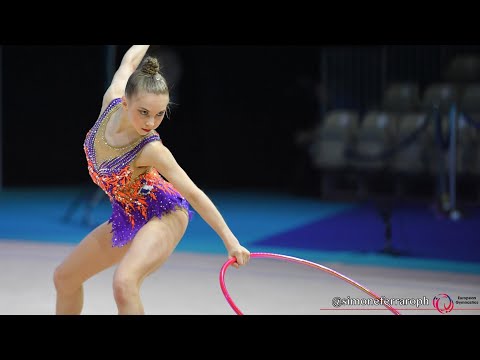Hélène Karbanov Hoop AA Finals Eusopean Championships Tel Aviv 2022 🇮🇱