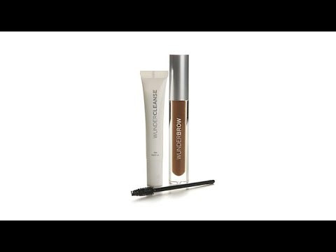 Wunderbrow Eyebrow Gel and Wundercleanse Duo