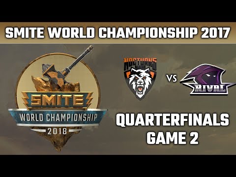 SMITE World Championship 2018: Quarterfinals - Nocturns Gaming vs. Team RivaL (Game 2)