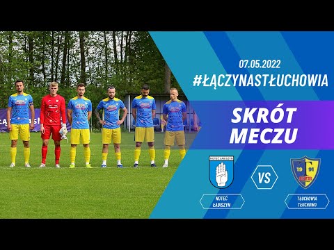 Noteć Łabiszyn - GZS Tłuchowia Tłuchowo (skrót meczu) ⚽