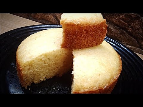 WORLD'S EASIEST VANILLA SPONGE CAKE RECIPE IN A BLENDER, वनीला केक,Eggless Vanilla Cake In A Blender