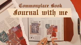 Commonplace Book: Journal with me about cochineal red