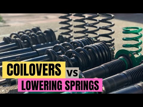 Lexus F Performance Most Preferred Suspension Type | Coilovers vs Lowering Springs