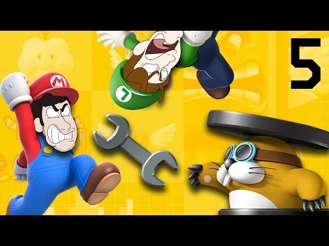 SuperMega Plays MARIO MAKER - EP 5: Wrench In Our Plans