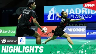 Rivaldy/Mentari compete against Cheng/Zhang in a thrilling final