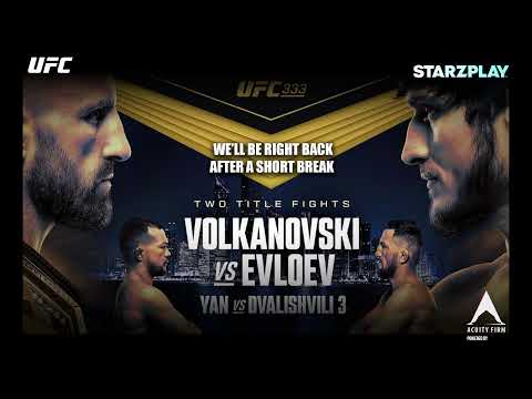 UFC 333 - Volkanovski vs. Evloev - Watch Party Live from Etihad Arena