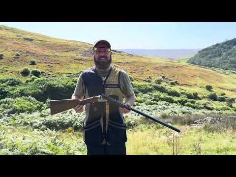 100 bird cpsa registered Shoot with Rizzini BR550 side-by-side 12 gauge shotgun ￼