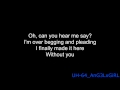Alyssa Reid - Without You (Lyrics Video HD) 